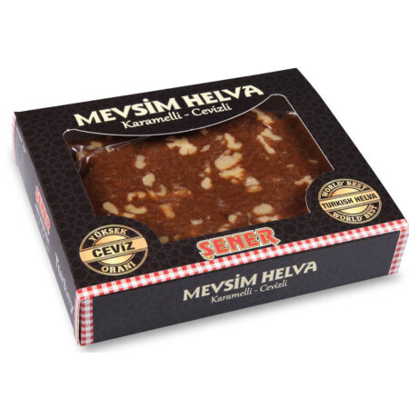 Cevizli Mevsim Helvası Karamelli 400 Ge