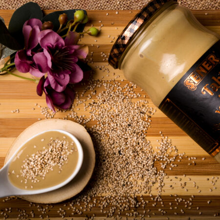 %100 Yerli Susam Tahini 625 gr Cam Kavanoz