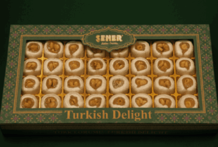 700 gr Fındıklı Osmanlı Sade Hediyelik Lokum
