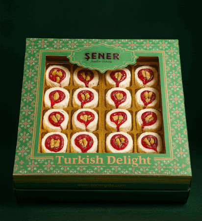 350 gr Yer Fıstıklı Hediyelik Lokum
