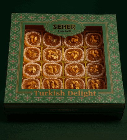 350 gr Cevizli Sucuk Lokum Hediyelik