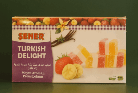 Meyve Aromalı Prens Lokum 350 gr