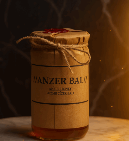 Anzer balı 450 gr süzme