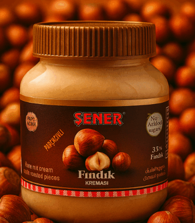 Parçacıklı Fındık Kreması %35 Fındık 330 gr