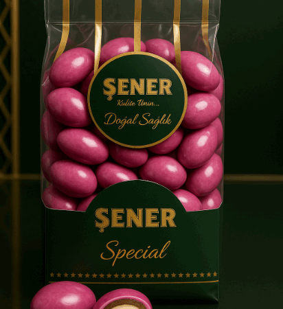 Bordo Badem Draje 250 gr 