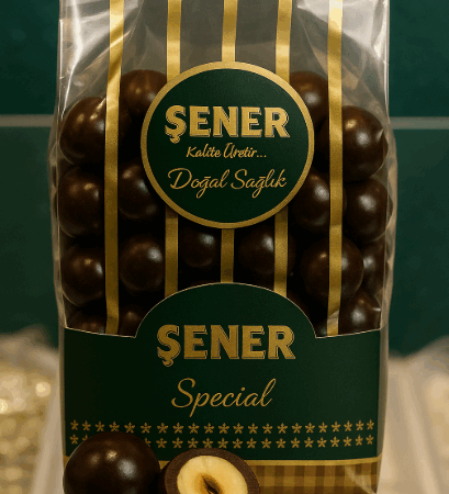 Bitter Çikolatalı Fındık Draje 250 gr